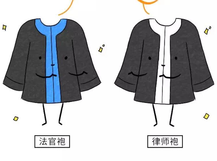 讲究的法袍，专业的法官，绝配！